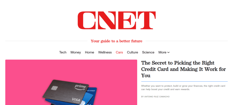 CNET- hottest information technology websites today